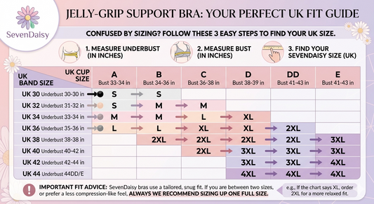 SevenDaisy™ Seamless Jelly-Grip Bra