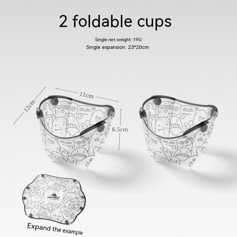 Foldable Camping Tableware Set