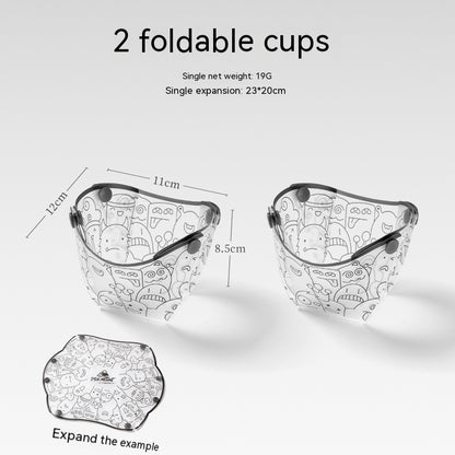 Foldable Camping Tableware Set