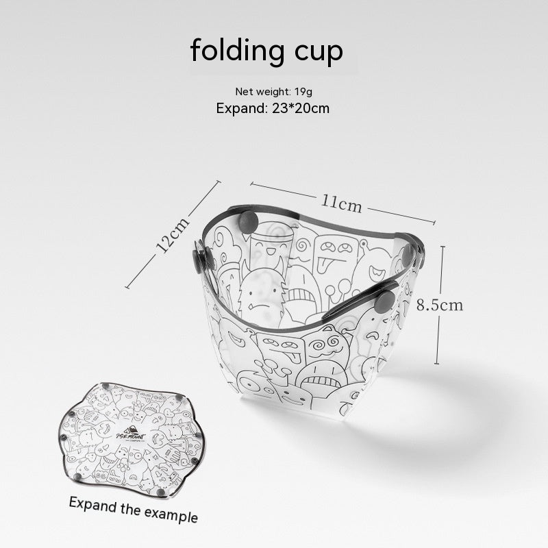 Foldable Camping Tableware Set