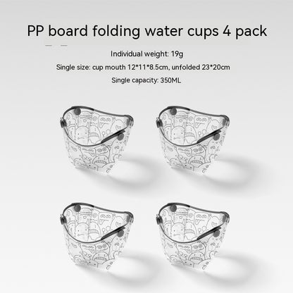 Foldable Camping Tableware Set
